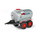 Cisterna Gris 2 ejes para tractor a pedales