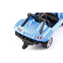 Buggy de juguete miniatura fabricado en metal y plástico resistente con enganche para acoplamiento.
