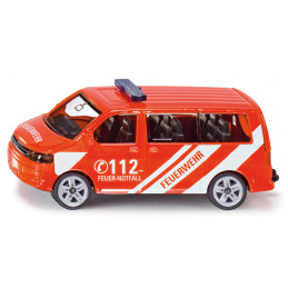 Vehículo de mando de bomberos 112 Siku a escala 1:87 en metal y plástico