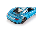 Coche de juguete Porsche 911 Turbo S en miniatura de metal con puertas abribles