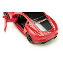 Coche de juguete Jaguar F-Type R en miniatura de metal con puertas que se abren.
