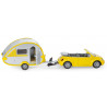 Coche con caravana