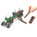 Tractor Fendt con remolque forestal - Blister