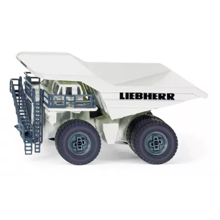 Camión minero de juguete Liebherr T 264 a escala 1:87 en metal y plástico