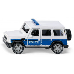 Mercedes-AMG G65 de Policía Federal a escala 1:50 en metal con puertas practicables y neumáticos intercambiables