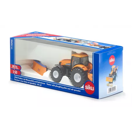 New Holland T70.70 con esparcidor de sal - escala 1:50