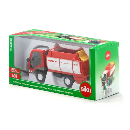 Lindner Unitrac con Remolque - escala 1:32
