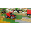 Cargador frontal Manitou MLT840 a escala 1:32 fabricado en metal y plástico