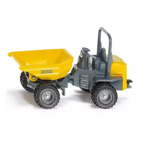 Dumper Wacker DW60 a escala 1:50, miniatura detallada de metal y plástico.