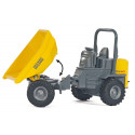 Dumper Wacker DW60 a escala 1:50, miniatura detallada de metal y plástico.