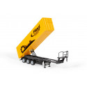 Camion Mercedes con remolque Fliegl - escala 1:50