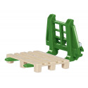 Tractor de juguete John Deere 7310R con pala frontal y control Bluetooth a escala 1:32.