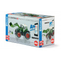 Tractor de juguete Fendt 933 Vario Bluetooth a escala 1:32 con pala y cargador frontal.