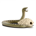 Set Peligro en el pantano de Schleich con figuras de juguete de caimán y anaconda en la selva.