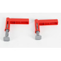 Soportes de grúa a escala 1:16 para camión de juguete MAN TGS, fabricados en plástico resistente.