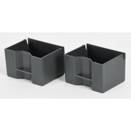 Cajón de carga Bruder escala 1:16 acoplable para vehículos de juguete de construcción.