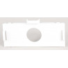 Tapa del tanque blanca