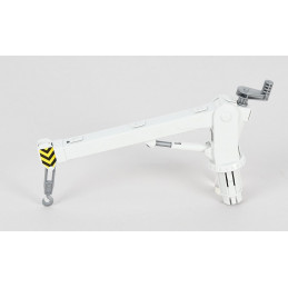 Grúa de juguete para camión de servicio RAM marca Bruder a escala 1:16