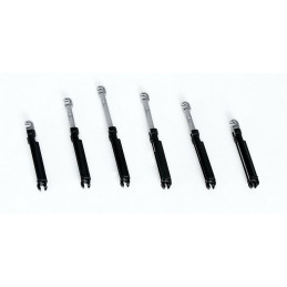 Set de 6 cilindros hidráulicos de alta resistencia para maquinaria agrícola Lemken Koralin.