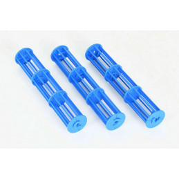 Set de 3 rodillos de arrastre a escala 1:16 para grada de juguete Lemken Koralin.