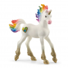 Unicornio arcoíris, potro
