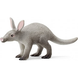 Figura de juguete detallada de un cerdo hormiguero con texturas realistas para juego educativo y exhibición.