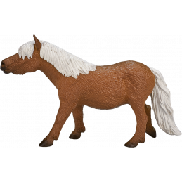Figura de juguete de poni Shetland de Mojo, detallada y realista para coleccionistas.