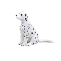 Figura de juguete de cachorro dálmata pintada a mano de la marca Mojo
