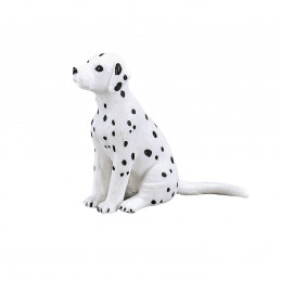 Figura de juguete de cachorro dálmata pintada a mano de la marca Mojo