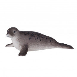 Figura de foca de juguete realista marca Mojo para coleccionar y juego educativo.