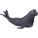 Figura realista de elefante marino Mojo para coleccionistas y juego educativo