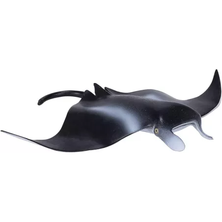 Figura realista de manta raya con diseño detallado y fluido para coleccionistas y juego