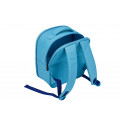 Mochila escolar 3D con relieve de caballos en un paisaje, diseño ergonómico y acolchado para niñas.