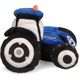 Réplica a escala detallada del tractor New Holland T7 de Universal Hobbies para coleccionistas.
