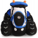 Réplica a escala detallada del tractor New Holland T7 de Universal Hobbies para coleccionistas.