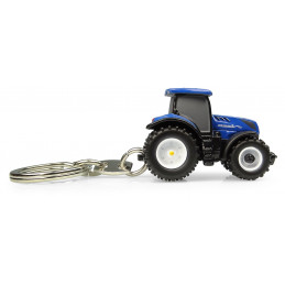Réplica a escala del tractor New Holland T7.300 de 2024 por Universal Hobbies.