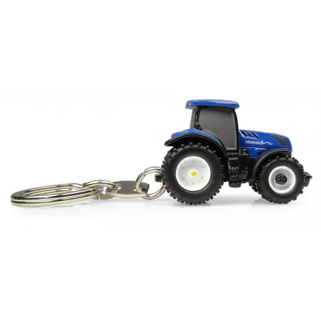 Réplica a escala del tractor New Holland T7.300 de 2024 por Universal Hobbies.
