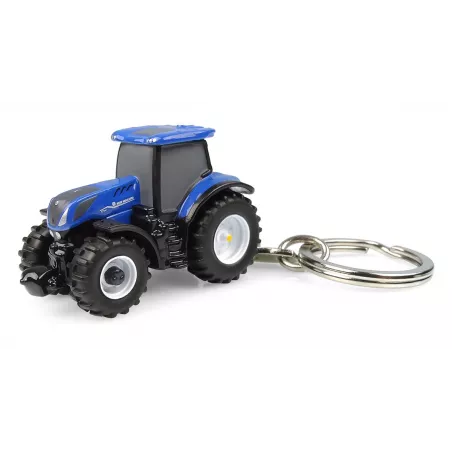 New Holland T7.300 Blue Power | Llavero metálico compacto