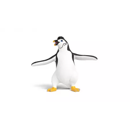 Figura de pingüino Juri de Schleich con acabado realista para coleccionistas y juego creativo.