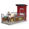 Box para ponis con yegua Mustang