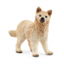 Figura de juguete de cachorro de lobo ártico realista de Schleich.