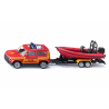 Land Rover Defender con barco