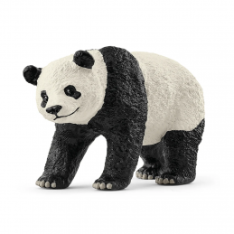 Figura de juguete de panda gigante Schleich pintada a mano