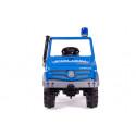 Camión de pedales rollyUnimog THW azul para niños de 3 a 8 años