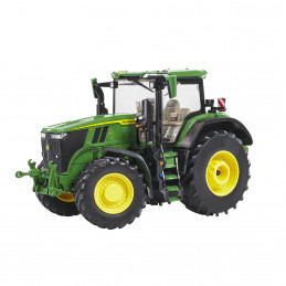 Tractor a escala 1:32 John Deere 7R 350 de Britains, réplica detallada para coleccionistas y dioramas agrícolas.