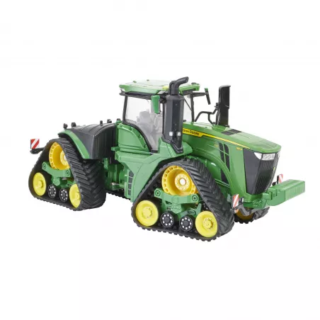 Tractor articulado John Deere 9RX 640 a escala 1:32 de Britains con orugas realistas para coleccionistas.