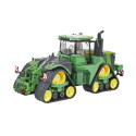 Tractor articulado John Deere 9RX 640 a escala 1:32 de Britains con orugas realistas para coleccionistas.