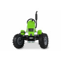 Kart de pedales Berg XL Deutz-Fahr BFR con diseño de tractor agrícola para niños.