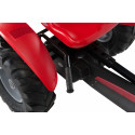 Kart a pedales BERG XXL Case IH BFR con diseño de tractor y neumáticos agrícolas.