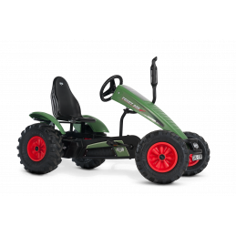 Kart de pedales eléctrico BERG XXL Fendt E-BFR-3 con motor de 250W y diseño de tractor Fendt.